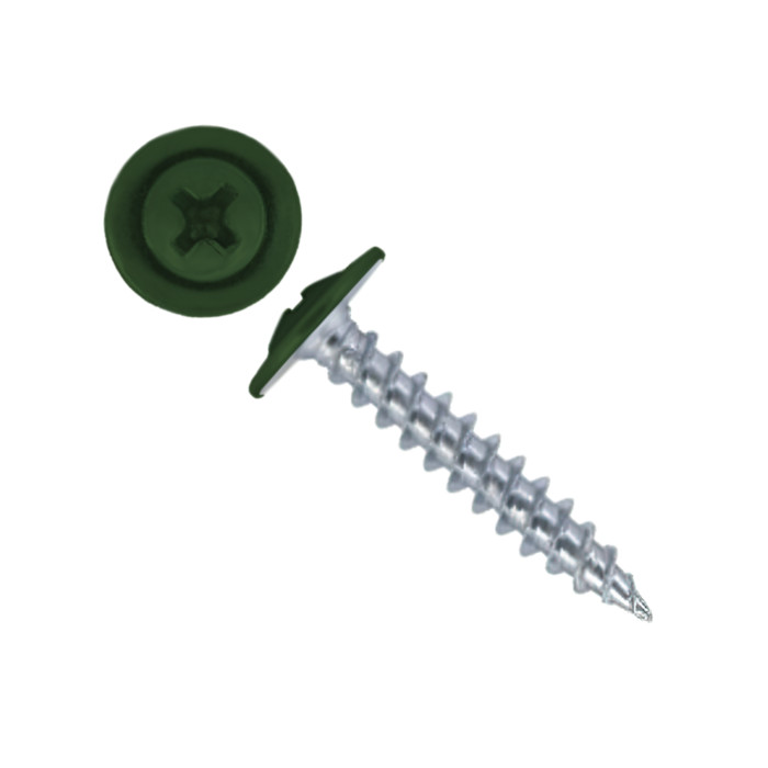 Саморез ПШ 4,2х25 (500шт) шлиц PH2 RAL 6002